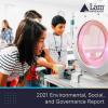 Lam’s 2021 ESG Report cover