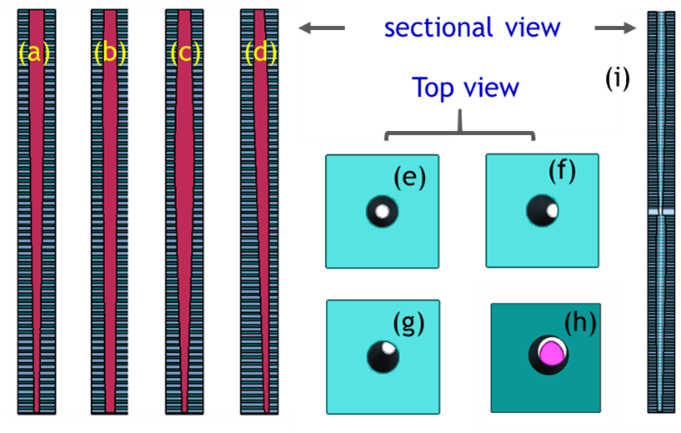 Figure 2 displays the CH profile generated using SEMulator3D® software.