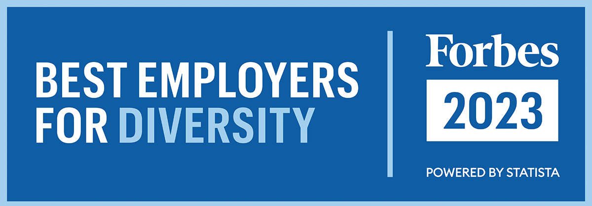 Forbes’ Best Employers for Diversity logo