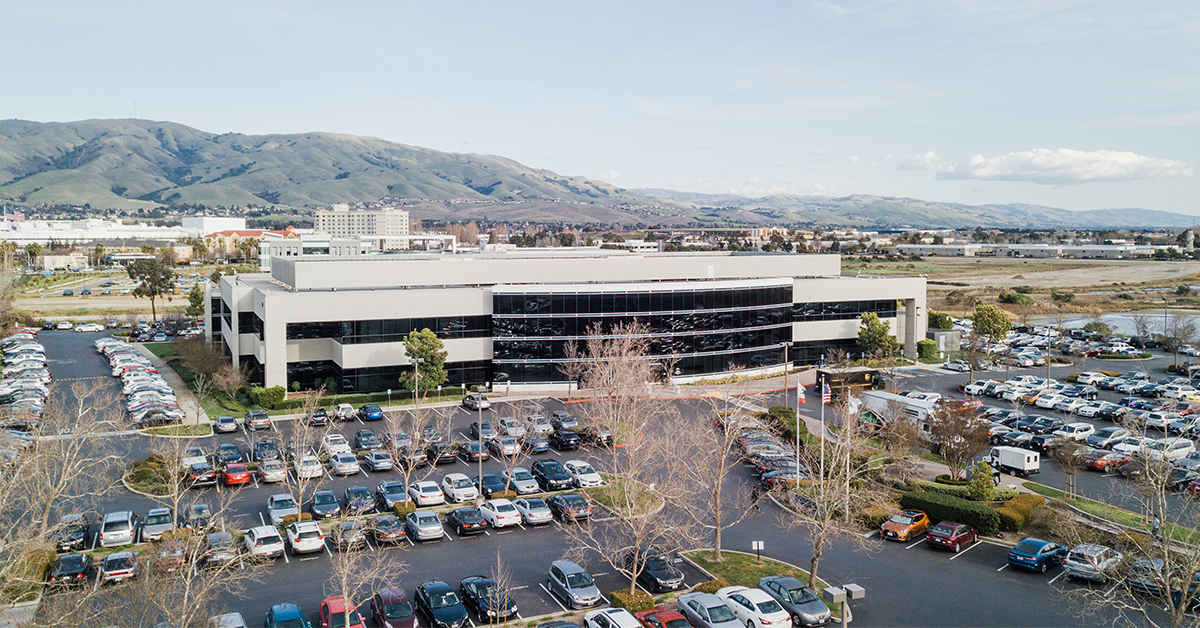 Bird’s eye view of Lam Research’s headquarters
