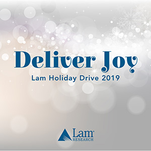 Lam holiday drive logo