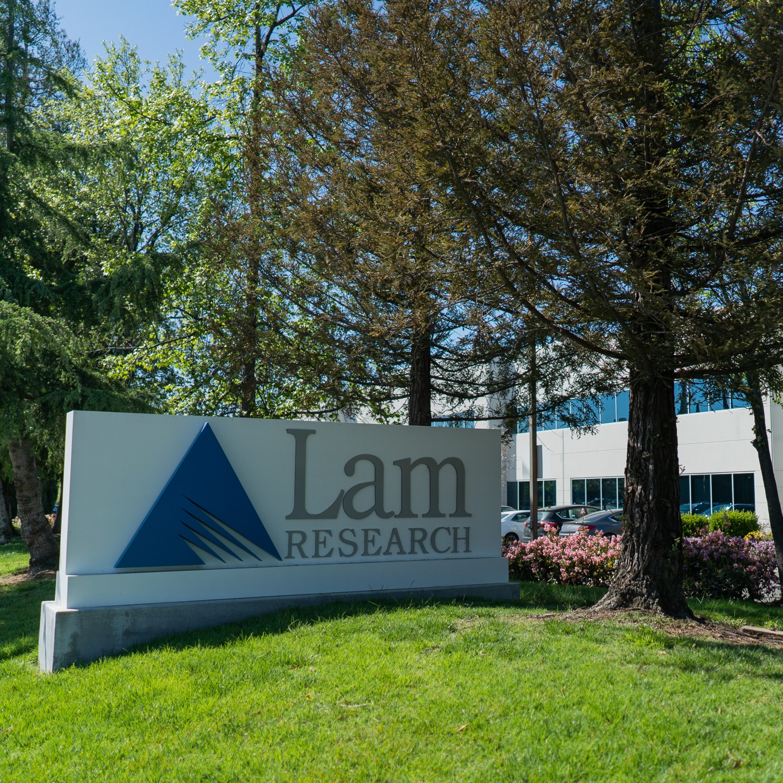 Lam Research building sign