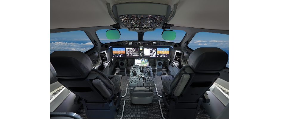 Pilotless Airplane Front View