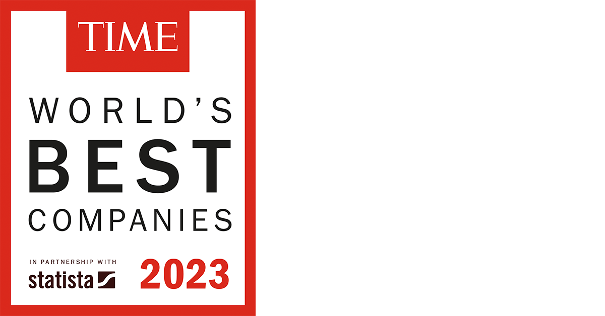 TIME’s World’s Best Companies logo